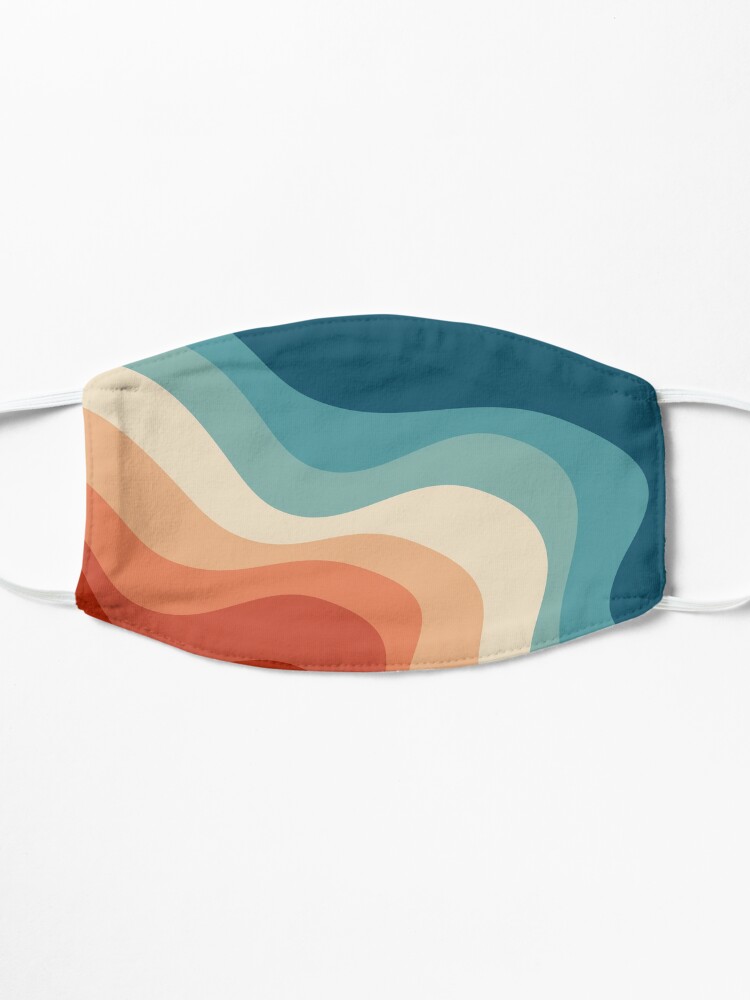 Alternate view of Retro style waves Mask
