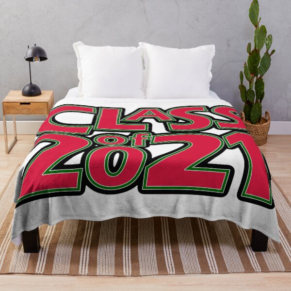 Item preview, Grad Class of 2021 Crimson Red with a Dark Green Border designed and sold by gkillerb.