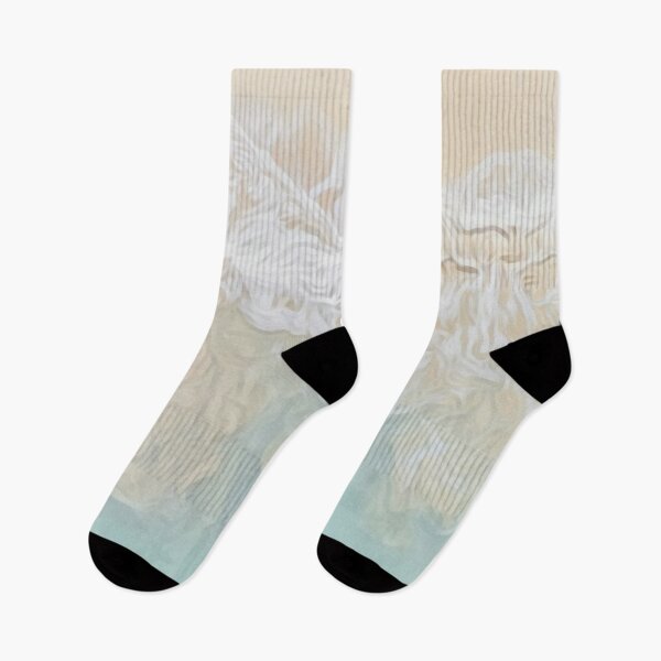 Item preview, beach sea waves sand pattern - modern style designed and sold by SketchyDuette.