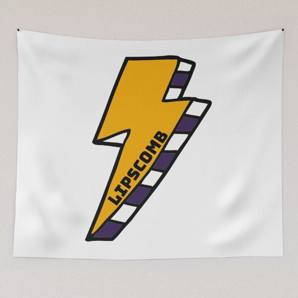 Item preview, Lipscomb Lightning Bolt designed and sold by kkosmicki.