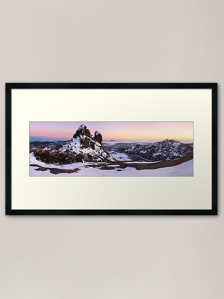 Alternate view of The Cathedral, Mt Buffalo, Victoria, Australia Framed Art Print
