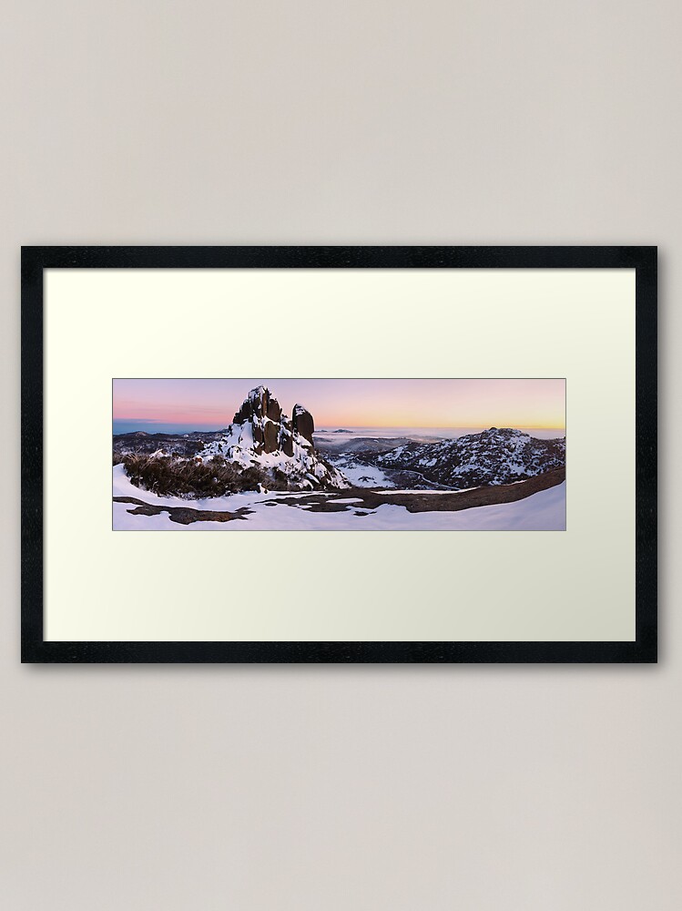 Alternate view of The Cathedral, Mt Buffalo, Victoria, Australia Framed Art Print