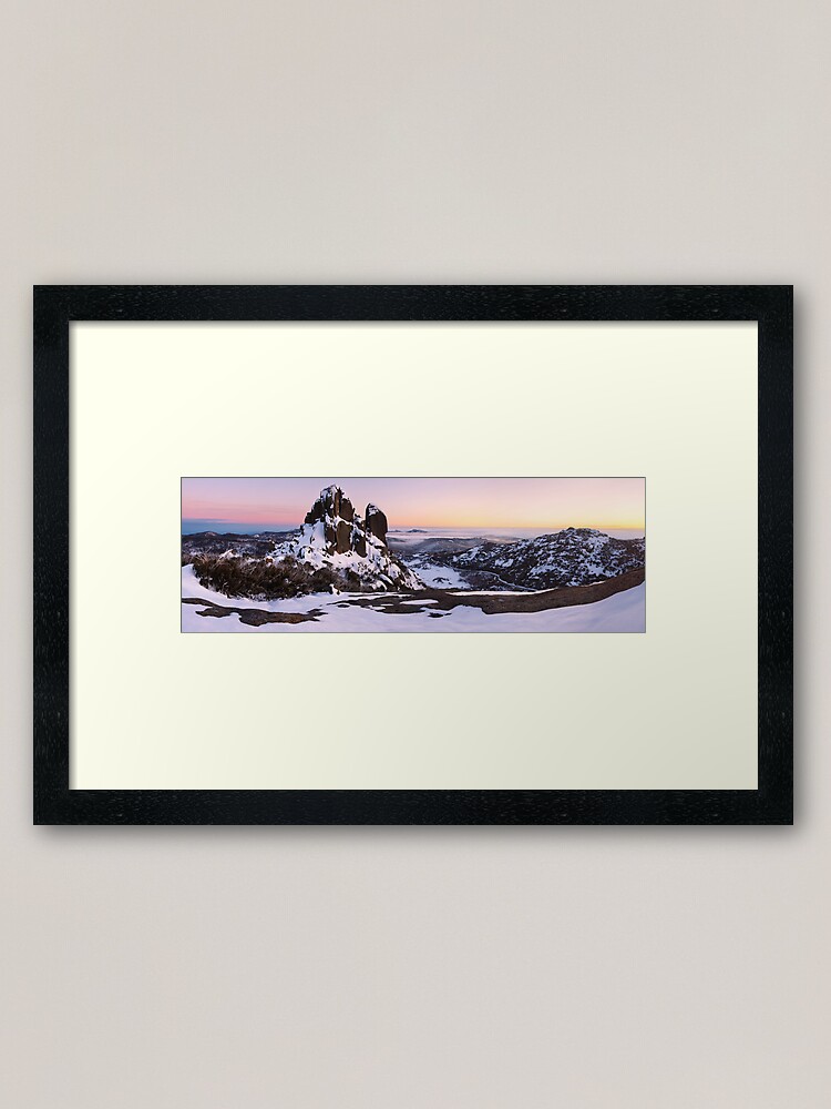 Alternate view of The Cathedral, Mt Buffalo, Victoria, Australia Framed Art Print