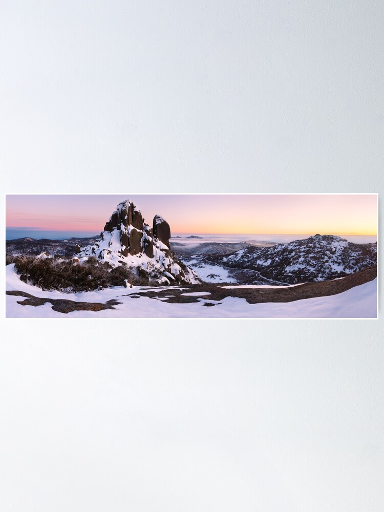Alternate view of The Cathedral, Mt Buffalo, Victoria, Australia Poster