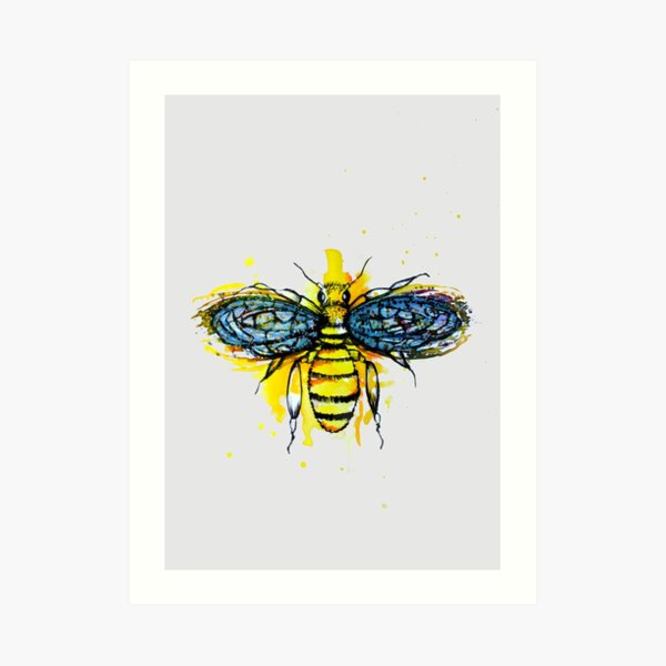 Manchester Bee Art Print