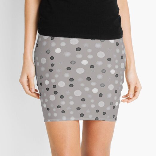 Colored spots Mini Skirt