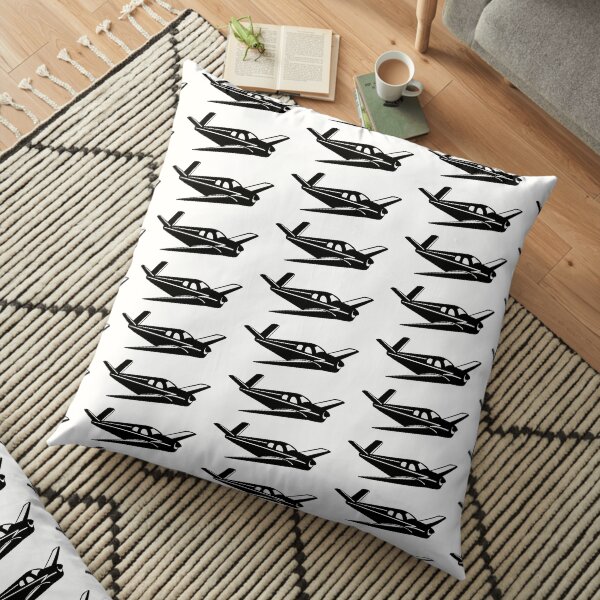 1952 Beechcraft Bonanza Floor Pillow