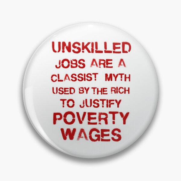 Item preview, Unskilled Jobs designed and sold by Eat the Rich.