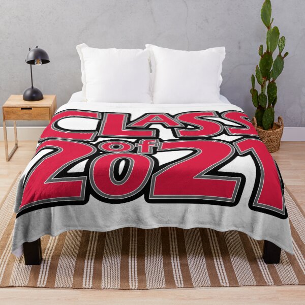 Item preview, Grad Class of 2021 Crimson Red with a Grey Border designed and sold by gkillerb.