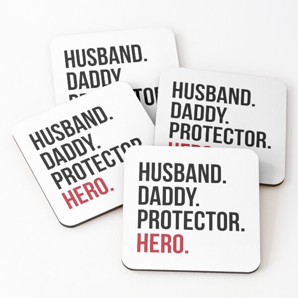 Item preview, Husband Daddy Protector Hero, Fathers Day gift, Husband Gift, Daddy Funny, Dad Husband Gift,Dad Birthday Gift designed and sold by ambaart.