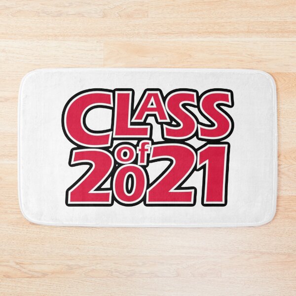 Item preview, Grad Class of 2021 Crimson Red with a White Border designed and sold by gkillerb.