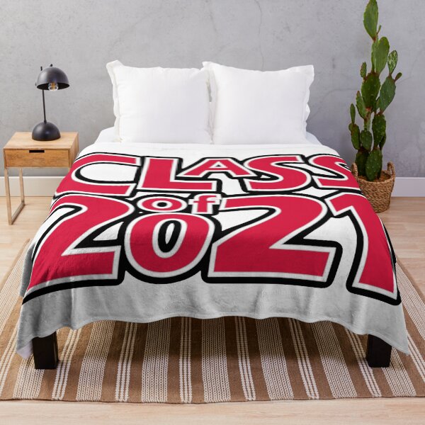 Item preview, Grad Class of 2021 Crimson Red with a White Border designed and sold by gkillerb.