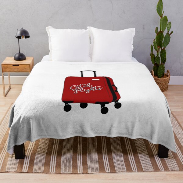 Item preview, Catch Flights Red Suitcase designed and sold by Sarah Lopez.