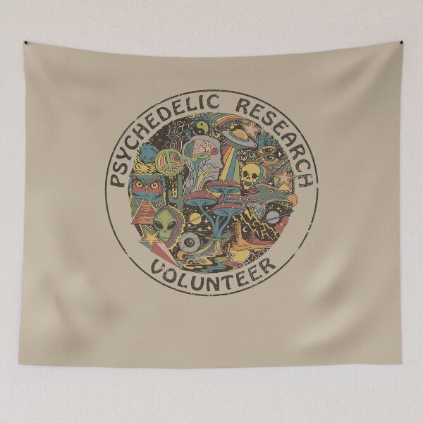 Item preview, psychedelic research volunteers UFO designed and sold by GlendaMason.