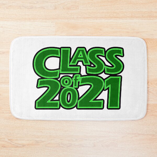 Item preview, Grad Class of 2021 Dark Green with a Bright Green Border designed and sold by gkillerb.