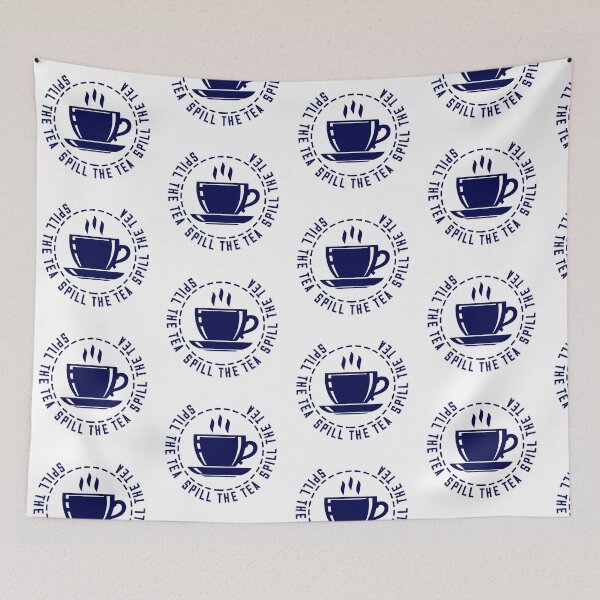 Item preview, Spill The Tea 2 Blue Version designed and sold by xesed.