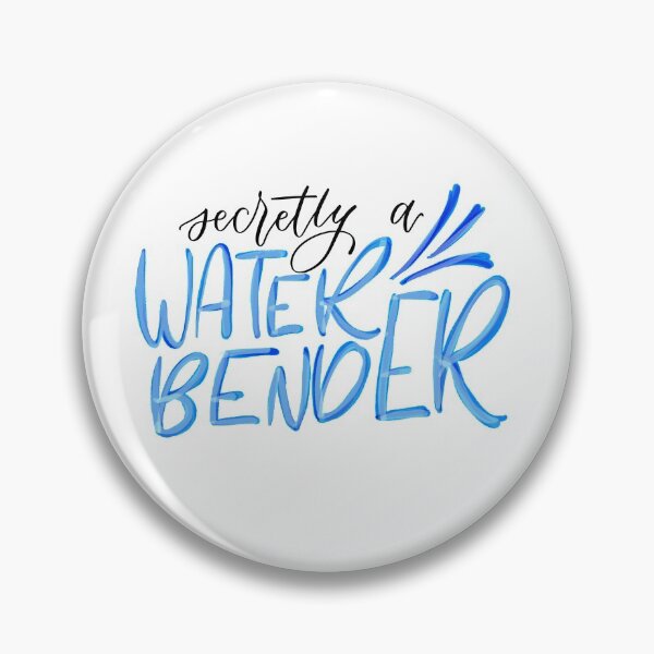 Item preview, Secretly a Waterbender designed and sold by eklettering.