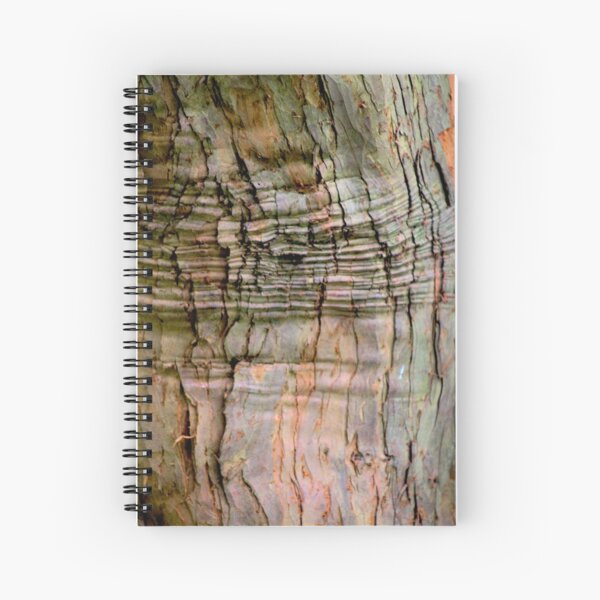Yew tree bark texture Spiral Notebook
