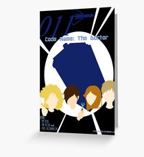 Code Name: The Doctor Greeting Card