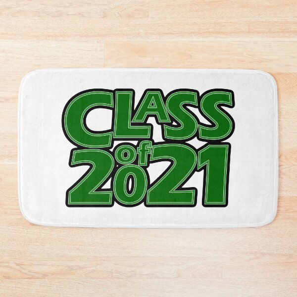 Item preview, Grad Class of 2021 Dark Green with a Green Border designed and sold by gkillerb.
