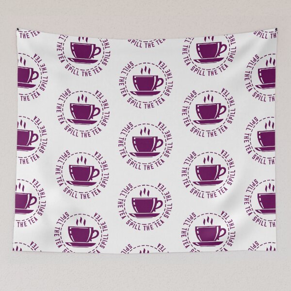 Item preview, Spill The Tea 2 Violet Version designed and sold by xesed.