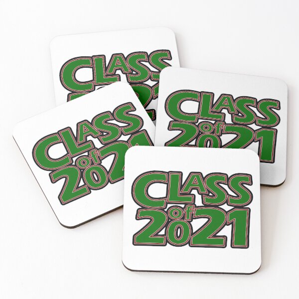 Item preview, Grad Class of 2021 Dark Green with a Maroon Border designed and sold by gkillerb.