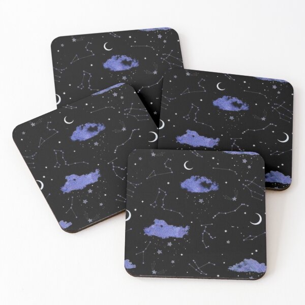 Item preview, starry night purple designed and sold by periodart.