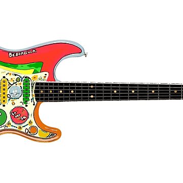 Aperçu de l'œuvre George Harrison Guitar de SellSoldStickers