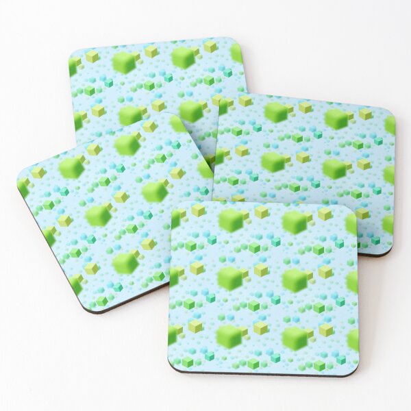 Item preview, Cubos Verdes designed and sold by kimberpix.