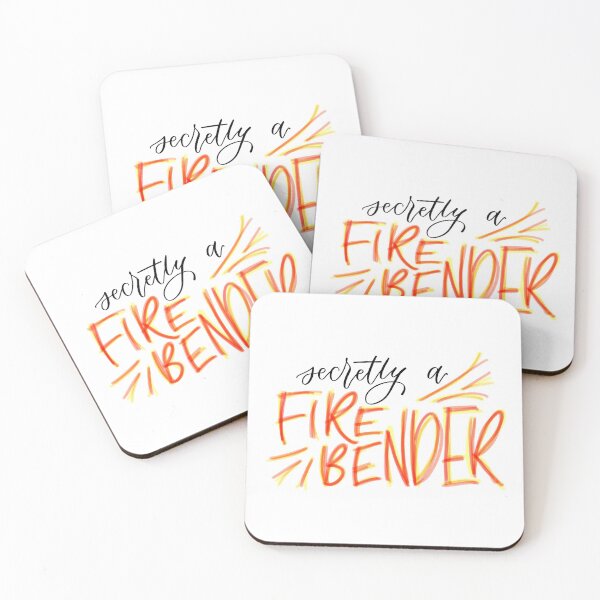 Item preview, Secretly a Firebender designed and sold by eklettering.
