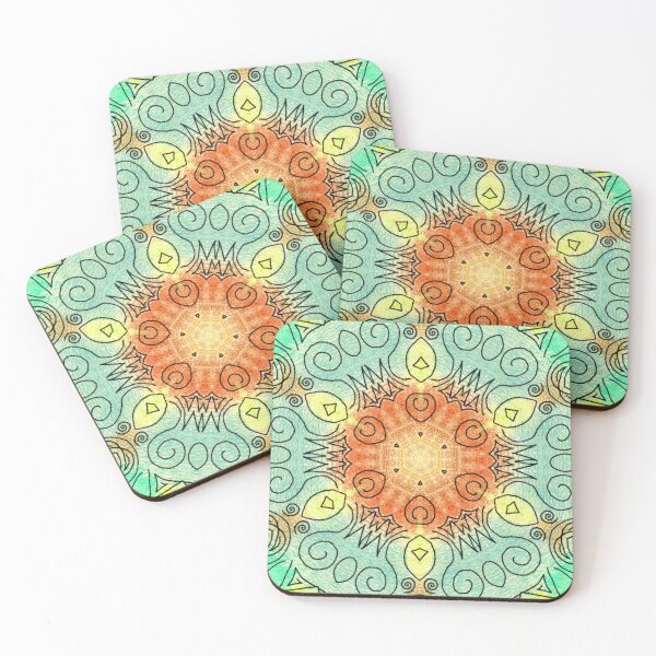 Item preview, Geometric Design Delicate Pastel Kaleidoscope  designed and sold by SillaHoekstra.