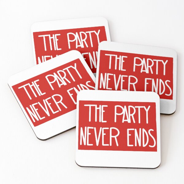 Item preview, The Party Never Ends designed and sold by Mhairi Agnew.