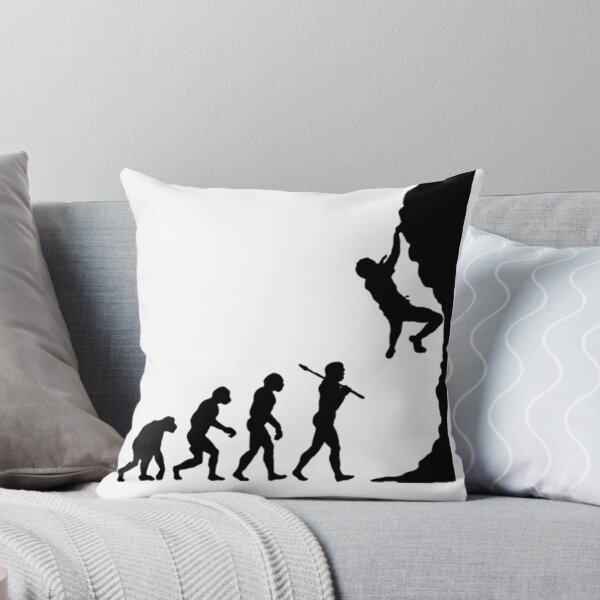 Item preview, funny evolution from monkey to rock climber designed and sold by Artem-design.