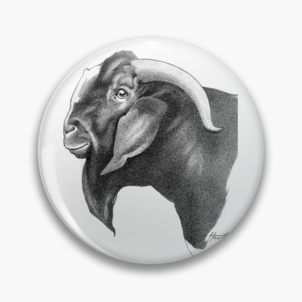 Item preview, Boer Buck Headstudy designed and sold by Patricia Howitt.