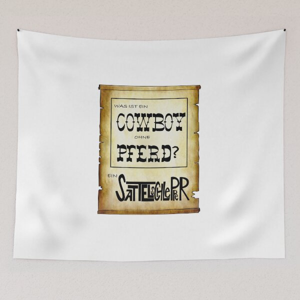 Item preview, What is a cowboy without a horse? designed and sold by Shirtrick.