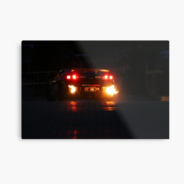Kevin Weeks Flaming Lambo Pt.1 Metal Print