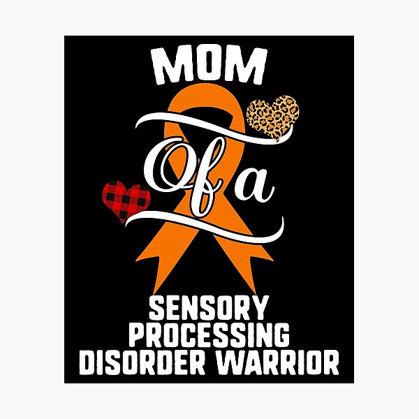 Sensory Processing Disorder Spd Awareness Wall Art Redbubble