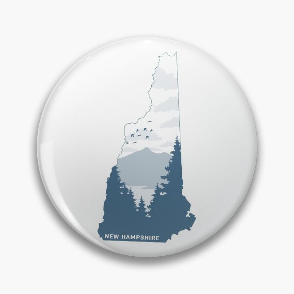 Artikelvorschau, Cyan New Hampshire entworfen und verkauft von Clay Heern.