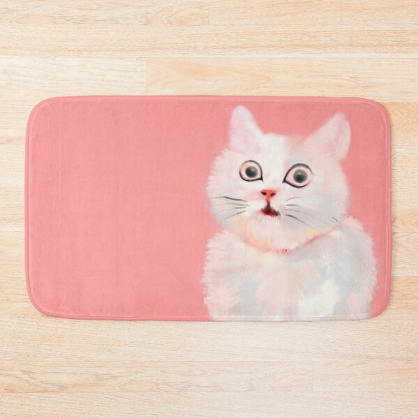 Item preview, Surprised Cat Cute Illustration Digital Graphic Art Image GC-079 designed and sold by GraphicCharms.