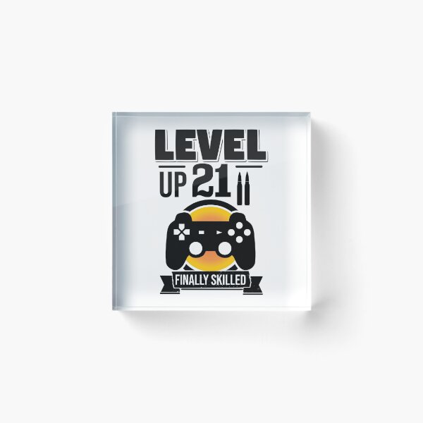 Artikelvorschau, Endlich Level 21 - endlich qualifiziert entworfen und verkauft von Cutebutfunny.