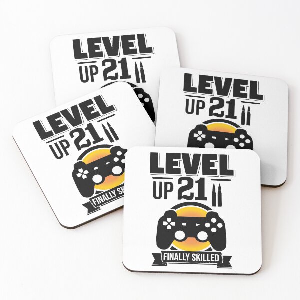 Item preview, Finally level 21- finally skilled, 21st birthday designed and sold by Cutebutfunny.