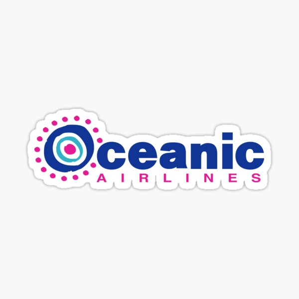 Oceanic Airlines Sticker