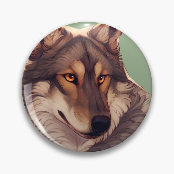 Item preview, Gray wolf portrait  designed and sold by Giulialibard.