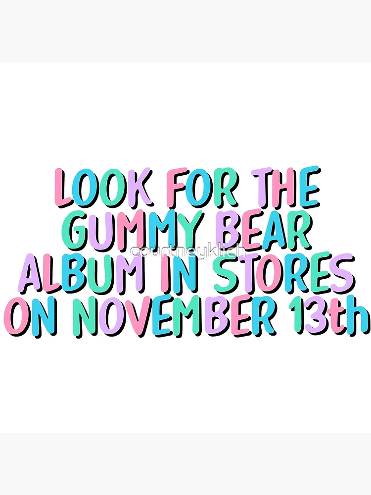 GUMMY BEAR ALBEIM IN NOVEMBER 13TH STORES Roblox ID - Roblox music