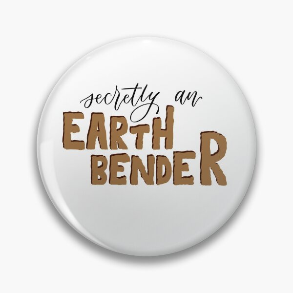 Item preview, Secretly an Earthbender designed and sold by eklettering.