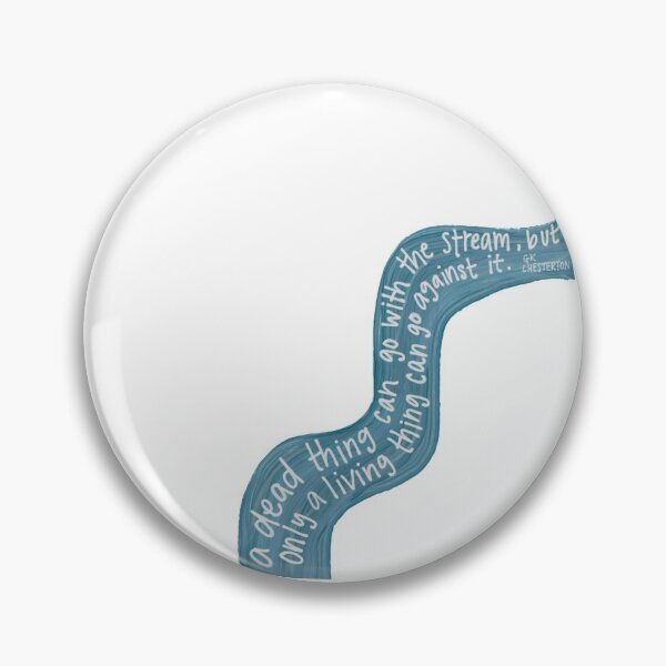 Item preview, River - GK Chesterton designed and sold by heyvictyhey.