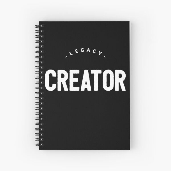 Legacy Creator | Real Estate and Realtor T-Shirts Spiral Notebook