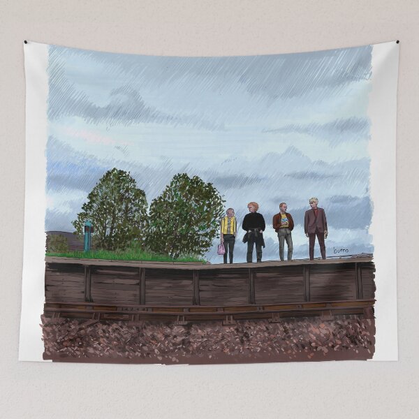 Item preview, Trainspotting Train Scene Illustration by burro designed and sold by burrotees.