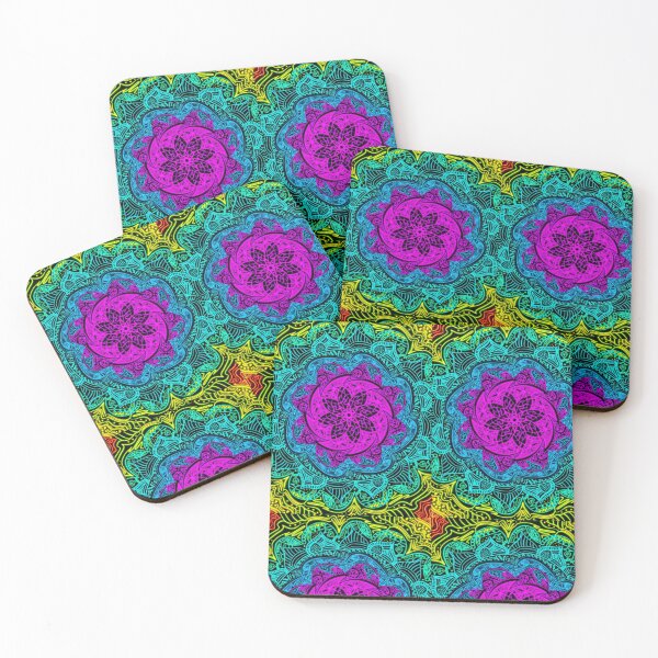 Item preview, neon mandala  designed and sold by Isa Long.