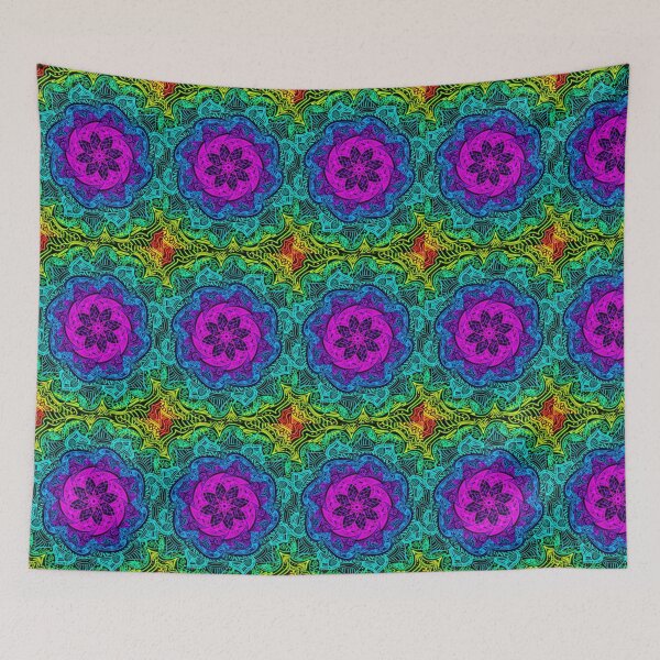 Item preview, neon mandala  designed and sold by Isa Long.